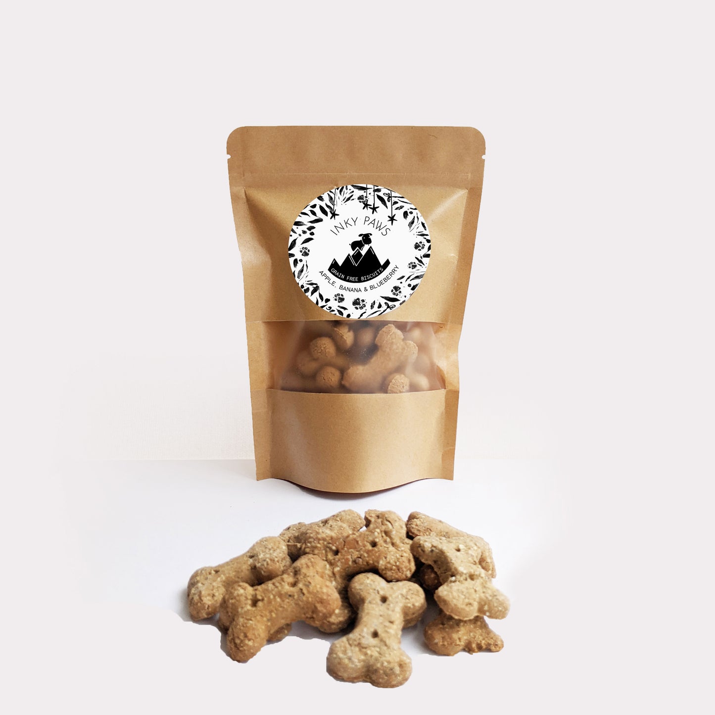 Grain-Free Banana, Blueberry and Apple Biscuits (Loose & Pre-packaged)